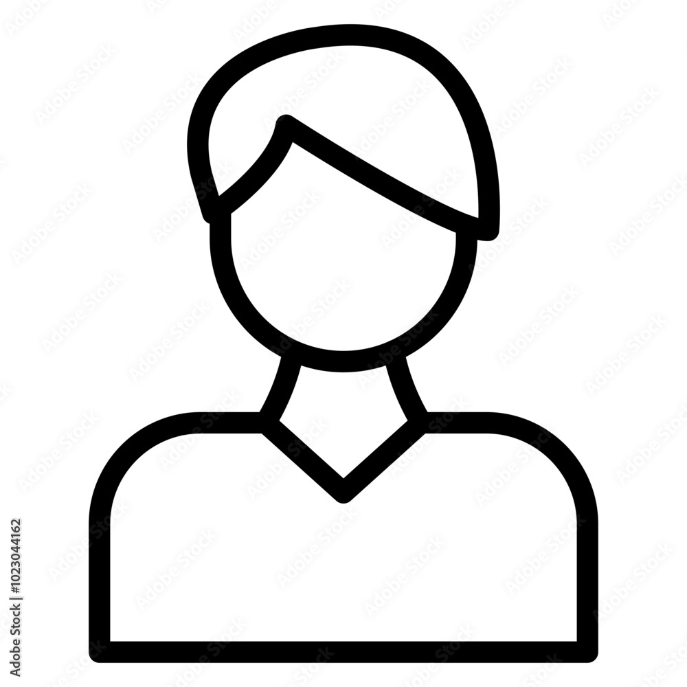 Head and Shoulders Vector Design Icon Style Head and Shoulders Vector Design Icon Style