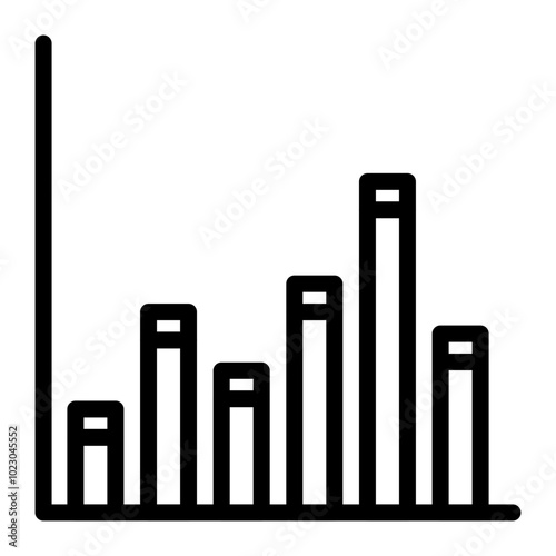 Market Commentary Vector Design Icon Style