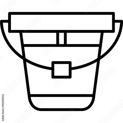 Sand Bucket Icon