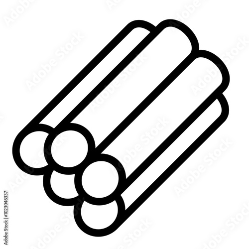 Nickel Bar Vector Design Icon Style