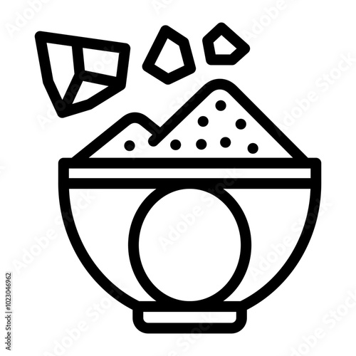 Diatomaceous Earth Vector Design Icon Style