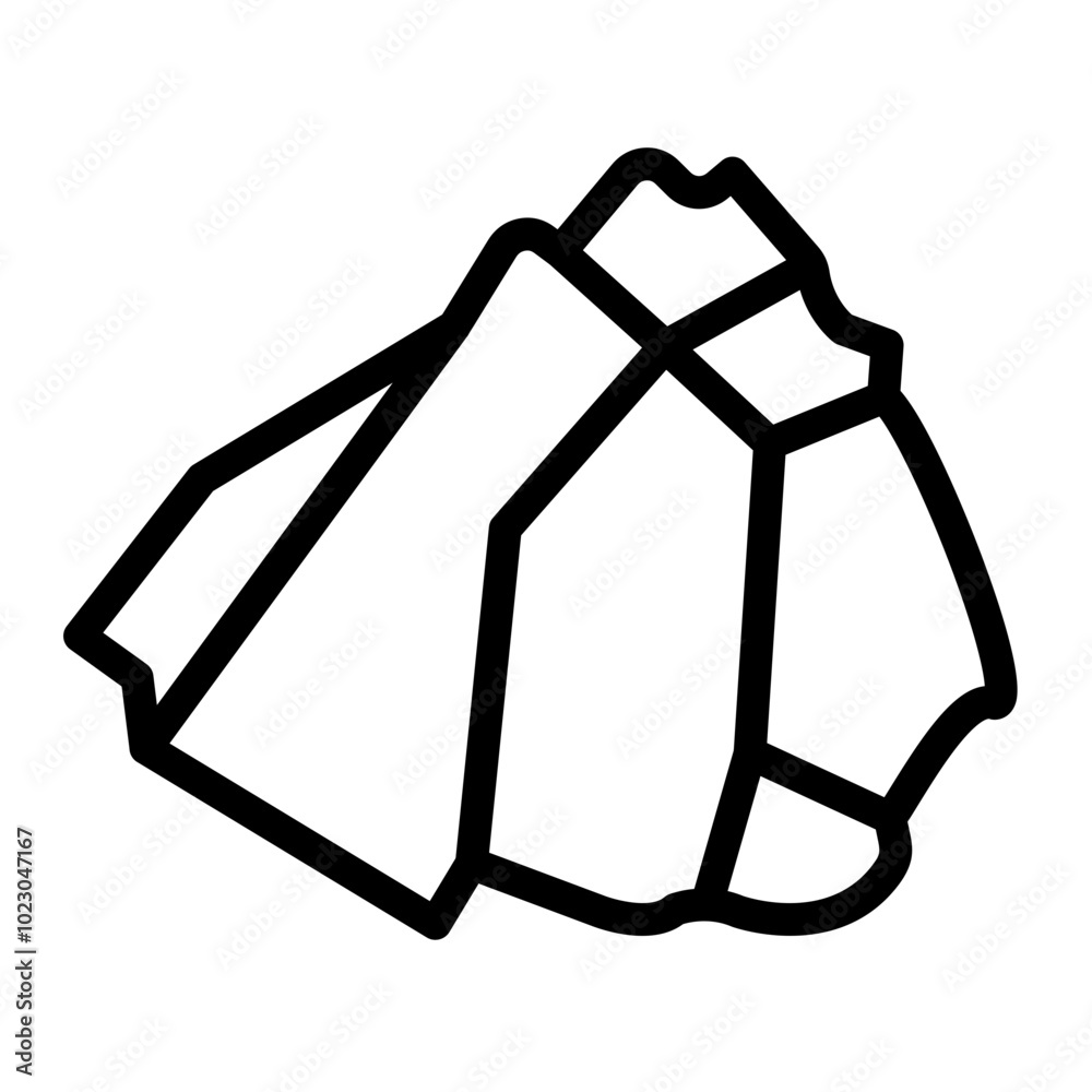 Tetrahedrite Vector Design Icon Style Tetrahedrite Vector Design Icon Style