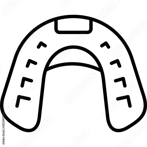 Mouth Guard Icon photo