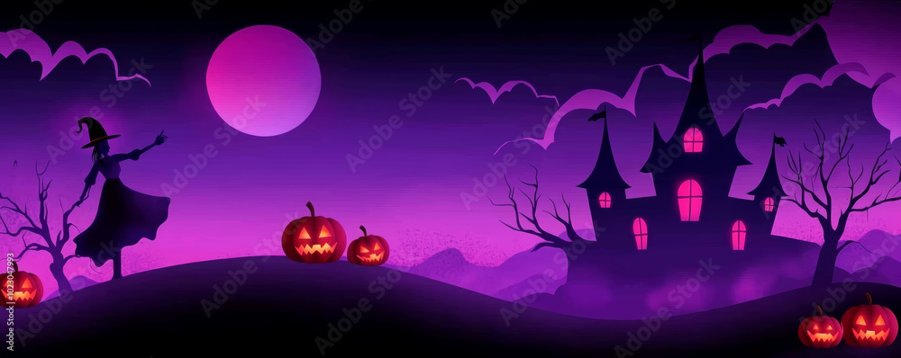 A fun Halloween party scene with witches, vampires, and ghosts dancing, surrounded by glowing pumpkins and eerie fog, with a haunted house in the background. A fun Halloween party scene with witches, vampires, and ghosts dancing, surrounded by glowing pumpkins and eerie fog, with a haunted house in the background.
