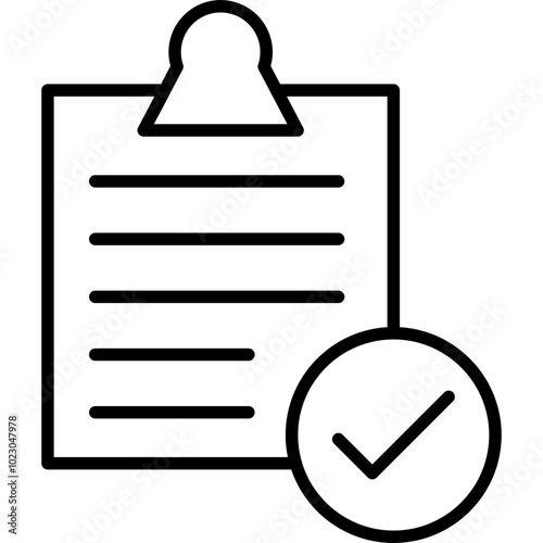 Photography Clipboard Icon