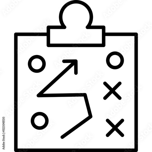 Canvas Print Strategy Icon