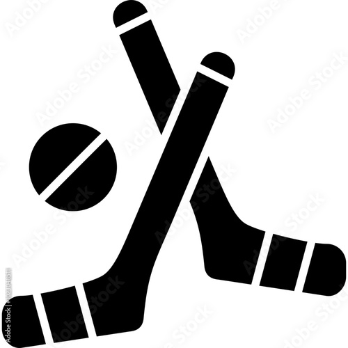 Photography Hockey Stick Icon