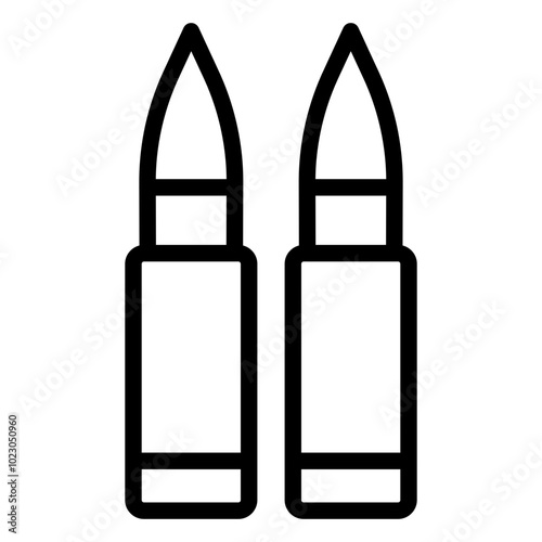 Bullet Vector Design Icon Style