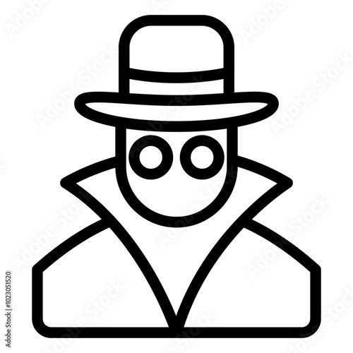 Spy Vector Design Icon Style