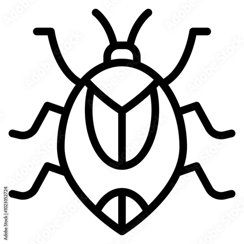 Stink Bug Trap Vector Design Icon Style