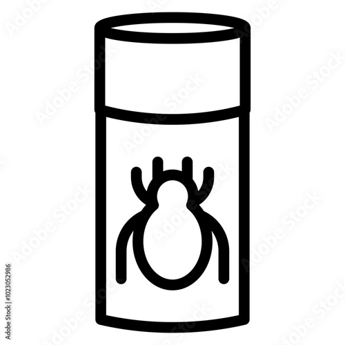 Flea Fogger Vector Design Icon Style