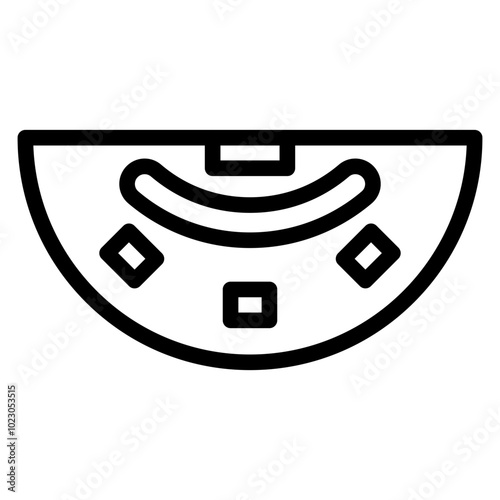 Blackjack Table Vector Design Icon Style