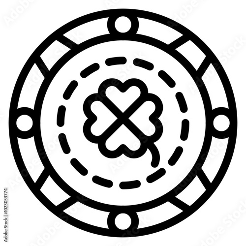 Lucky Vector Design Icon Style