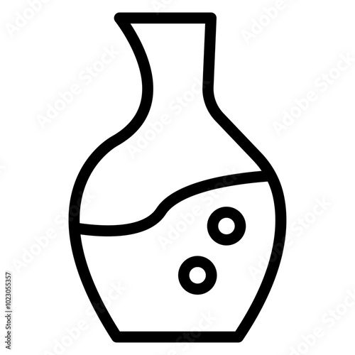 Decanter Vector Design Icon Style