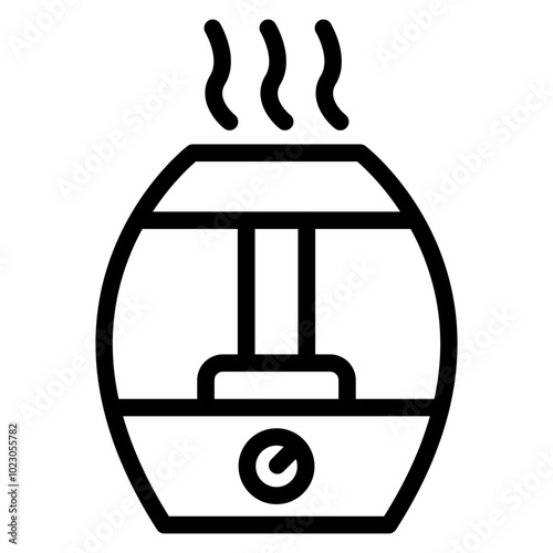 Humidifier Vector Design Icon Style