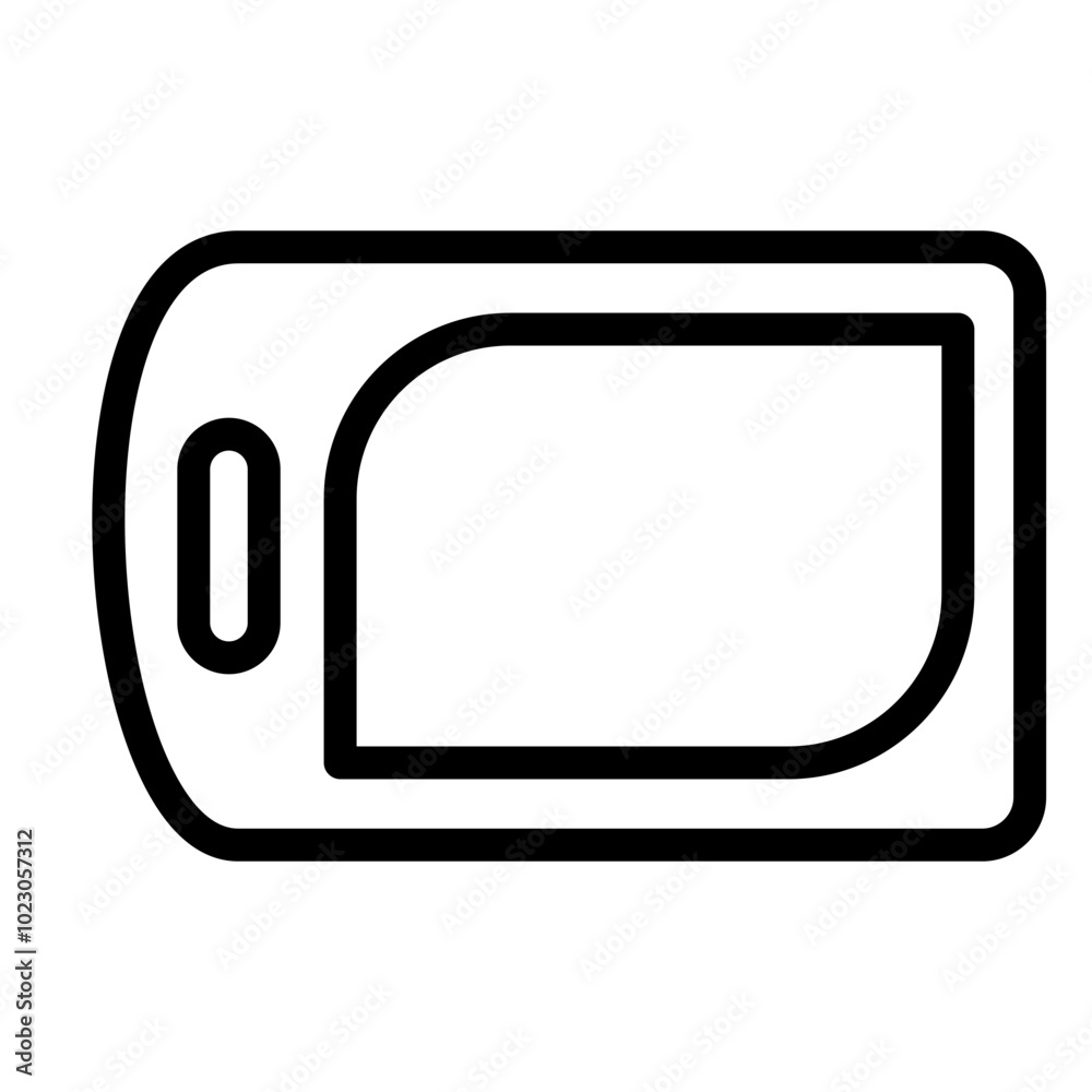 Cutting Board Vector Design Icon Style Cutting Board Vector Design Icon Style