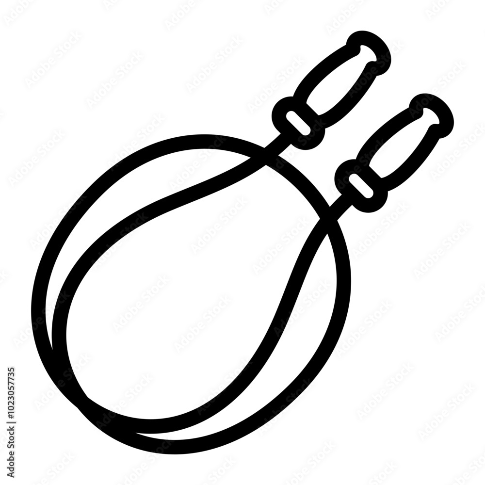 Jumping Rope Vector Design Icon Style Jumping Rope Vector Design Icon Style