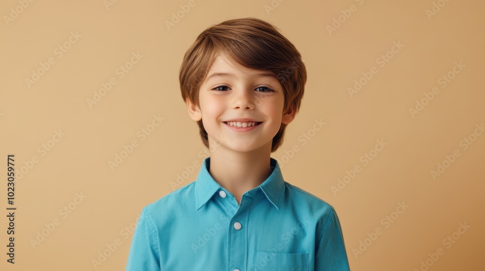 The Happy Boy Portrait The Happy Boy Portrait