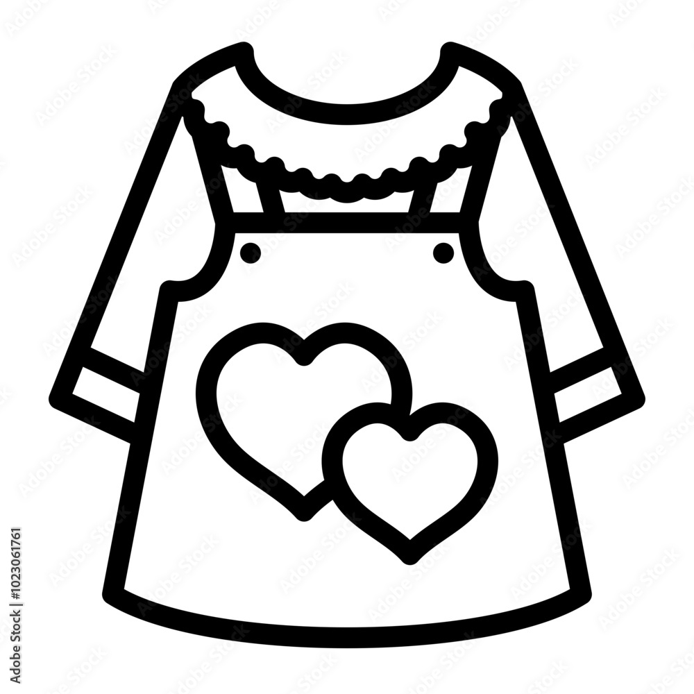 Baby Clothes Vector Design Icon Style Baby Clothes Vector Design Icon Style