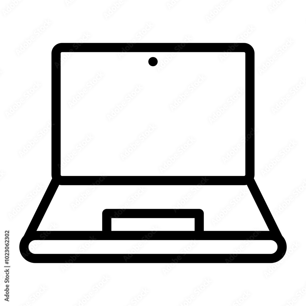 Laptop Vector Design Icon Style Laptop Vector Design Icon Style