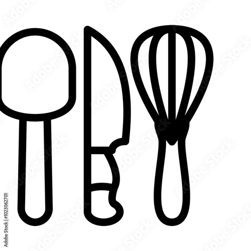 Utensils Vector Design Icon Style