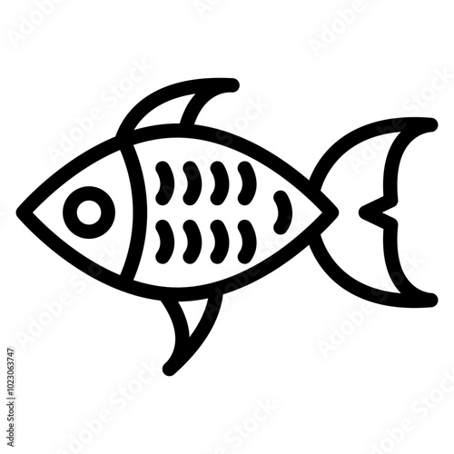 Fish Vector Design Icon Style