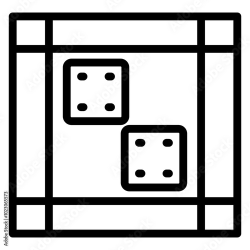 Game Board Vector Design Icon Style