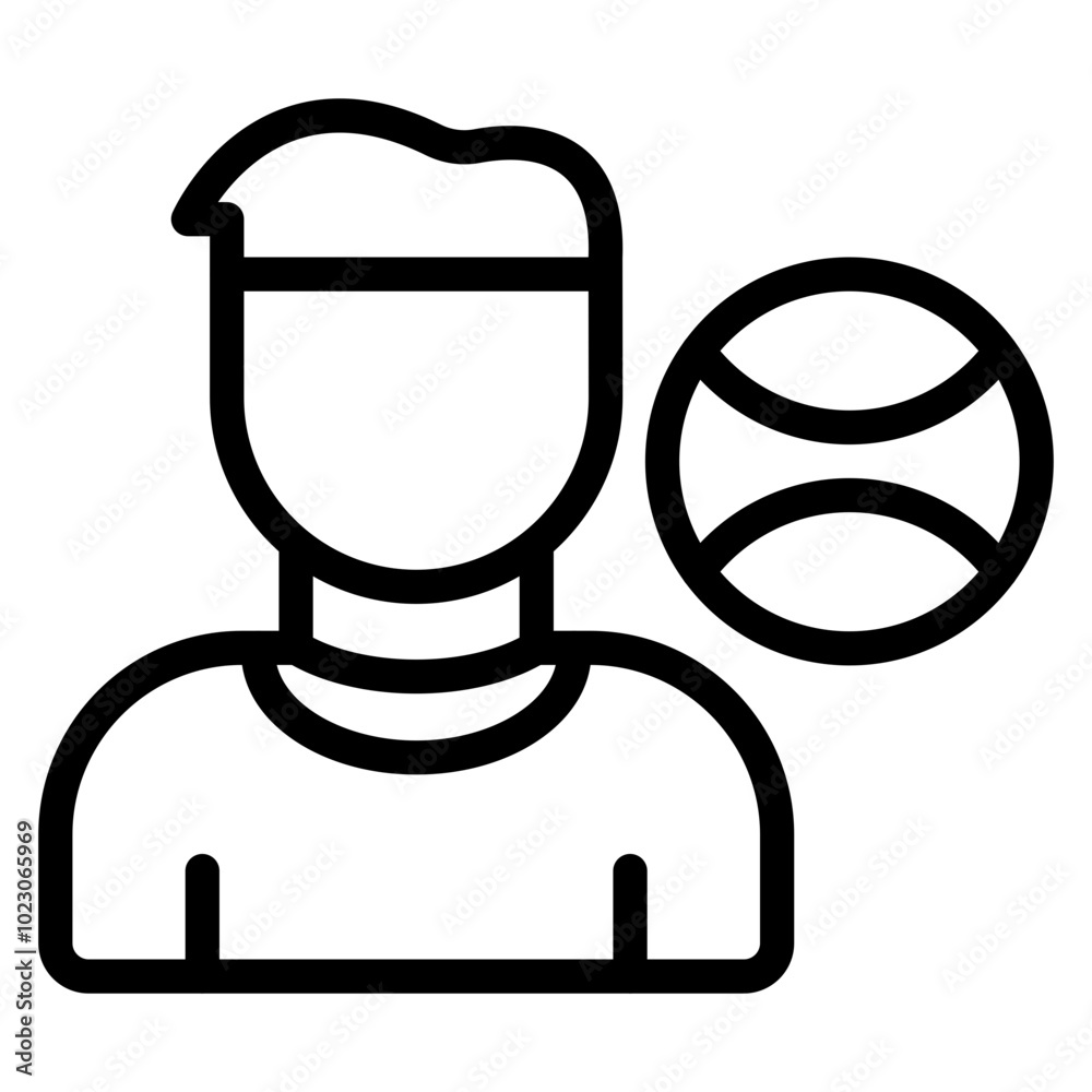 Player Vector Design Icon Style Player Vector Design Icon Style