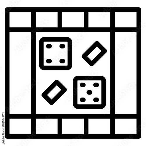 Game Night Vector Design Icon Style