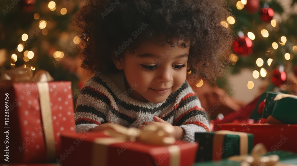 The Child Among Christmas Presents The Child Among Christmas Presents