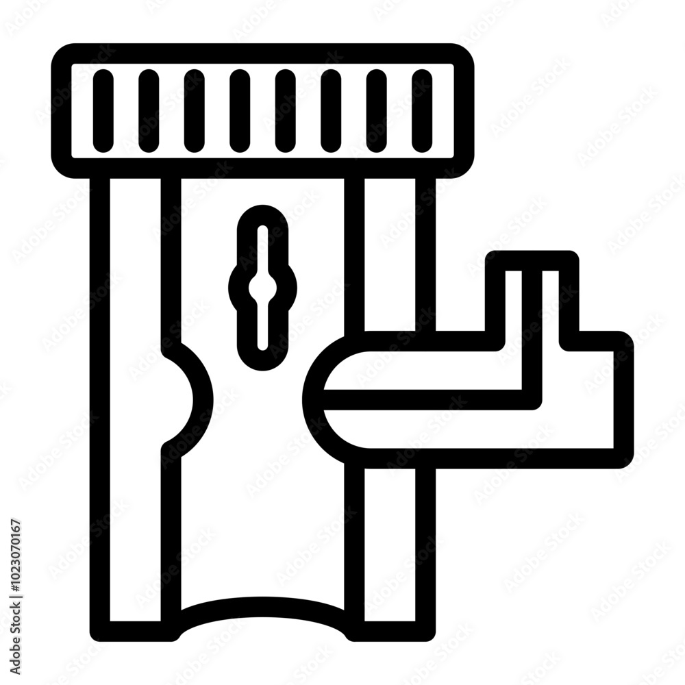 Carburetor Vector Design Icon Style Carburetor Vector Design Icon Style