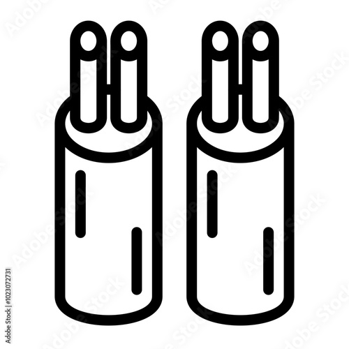 Cable Insulator Vector Design Icon Style