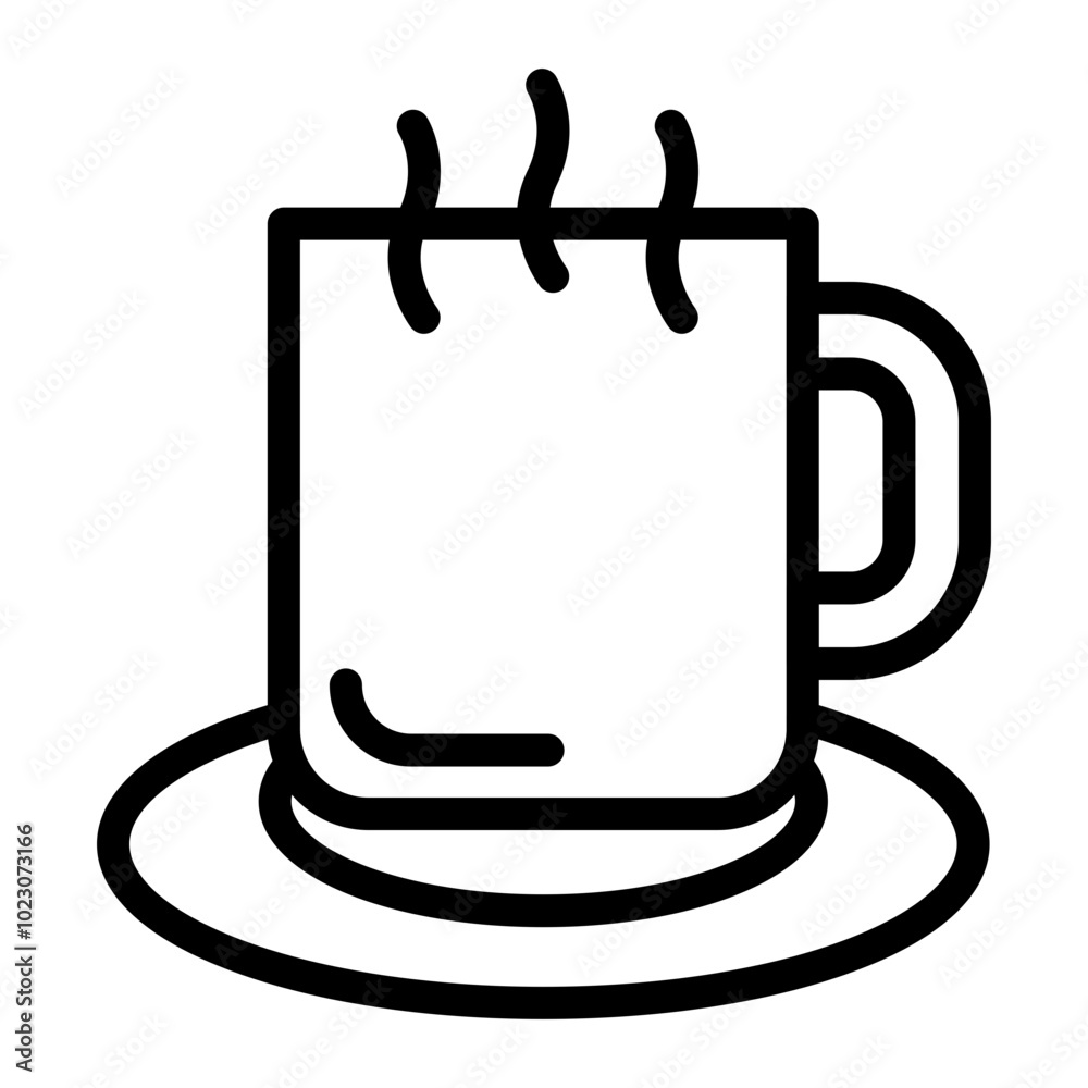 Coffee Mug Vector Design Icon Style Coffee Mug Vector Design Icon Style