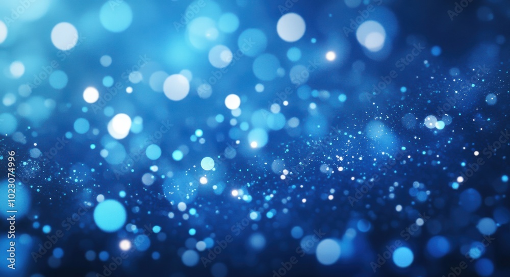 Bright blue glowing light background with soft bokeh effects creates dreamy atmosphere, perfect for various design projects. shimmering dots add depth and elegance Bright blue glowing light background with soft bokeh effects creates dreamy atmosphere, perfect for various design projects. shimmering dots add depth and elegance