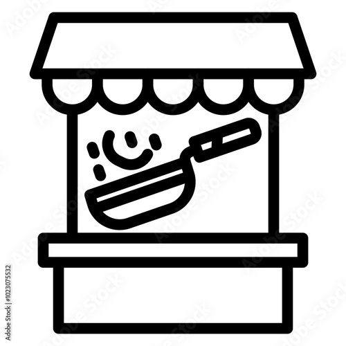 Vendor Virtuoso Vector Design Icon Style