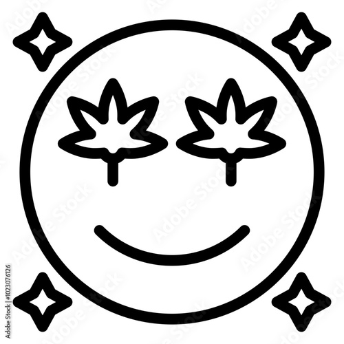 Stoner Spark Vector Design Icon Style