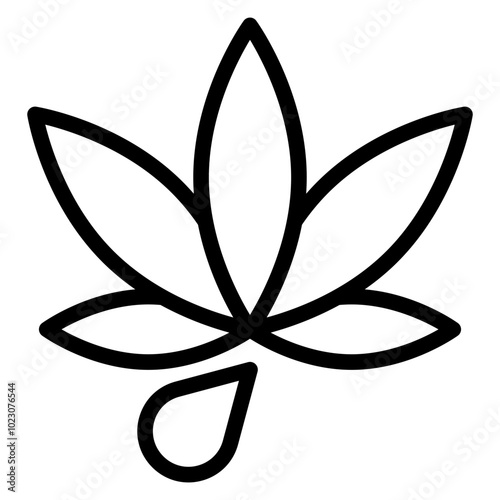Hemp Haven Vector Design Icon Style