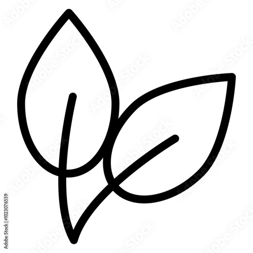 Leaf Launch Vector Design Icon Style