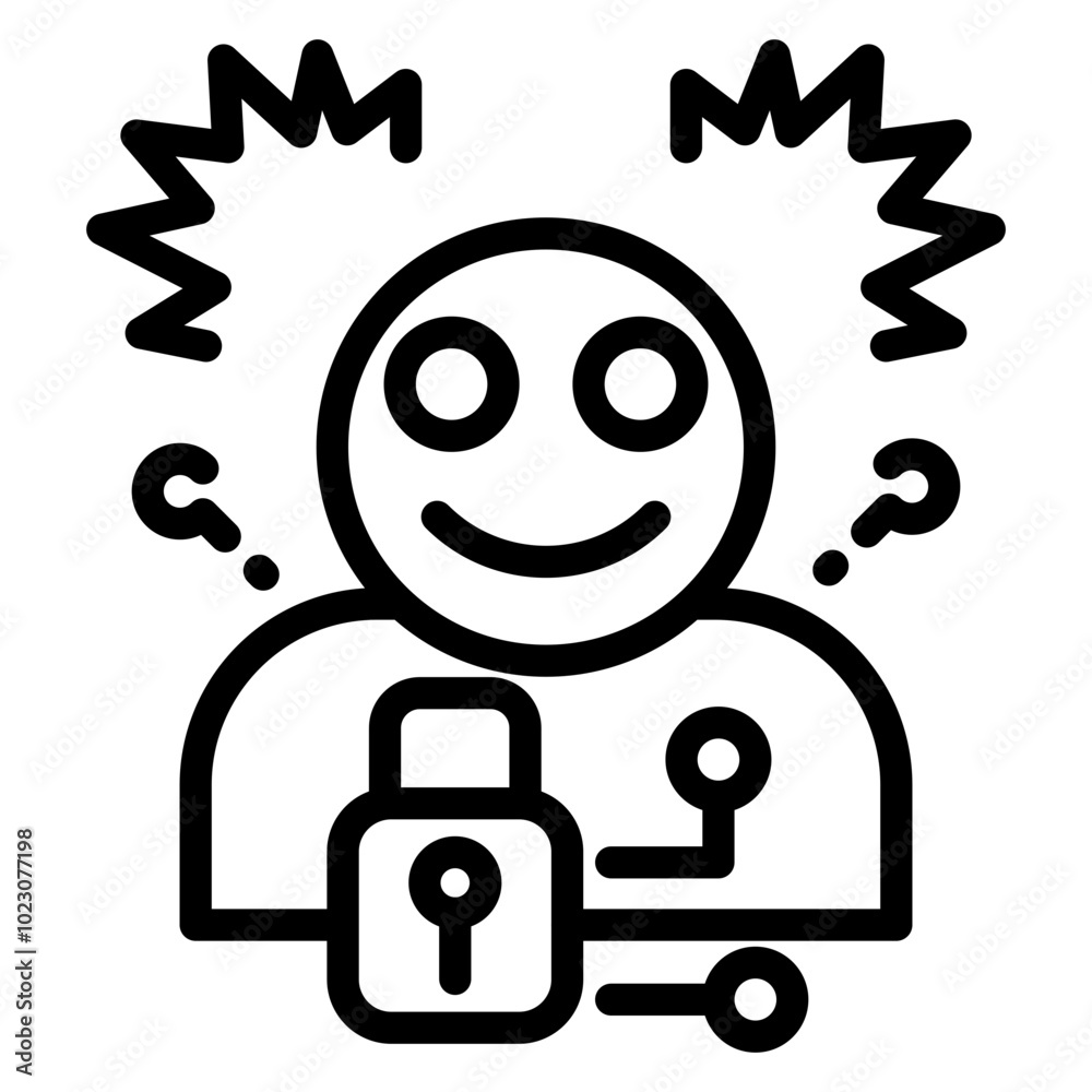 Cyber Craze Vector Design Icon Style