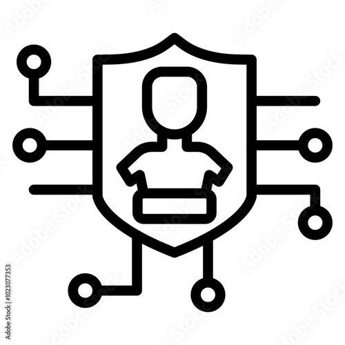 Cyber Sculpt Vector Design Icon Style