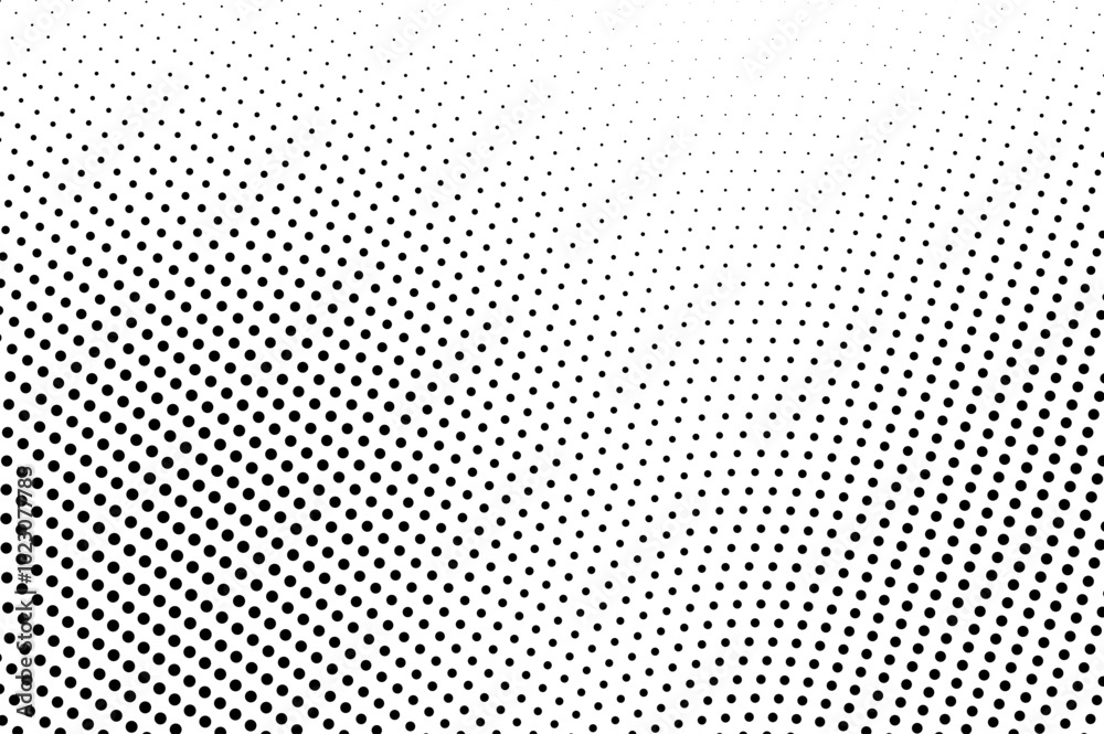 Abstract halftone wave dotted background. Futuristic twisted grunge pattern, dot, circles. Vector modern optical pop art texture for posters, business cards, cover, labels mock-up, stickers layout Abstract halftone wave dotted background. Futuristic twisted grunge pattern, dot, circles. Vector modern optical pop art texture for posters, business cards, cover, labels mock-up, stickers layout