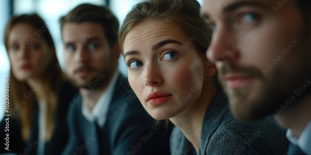 Obraz premium Business Meeting in a Conference Room