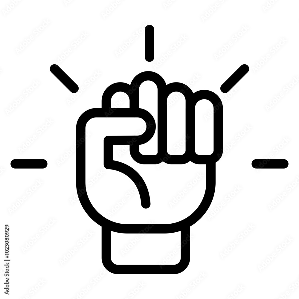 Empower Embrace Vector Design Icon Style Empower Embrace Vector Design Icon Style