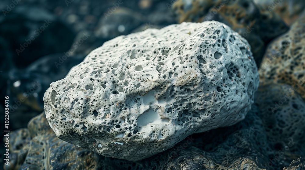 Pumice stone white to grey igneouslava volcanic rock Pumice stone white to grey igneouslava volcanic rock