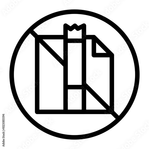 Nicotine Detox Vector Design Icon Style