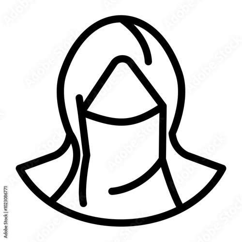 Veil Vector Design Icon Style