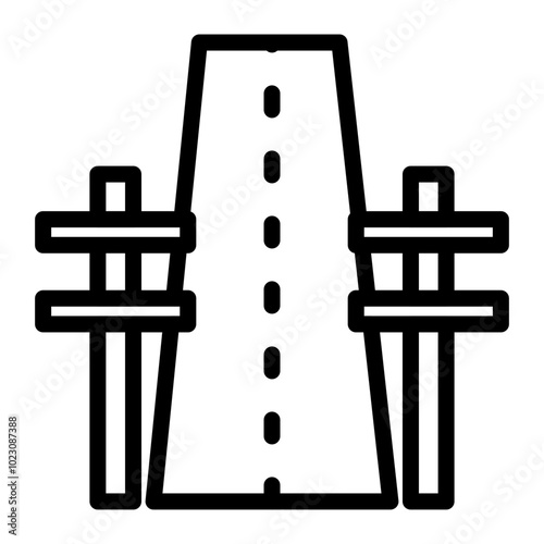 Transmit Trail Vector Design Icon Style