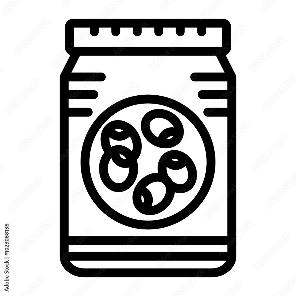 Marinated Olives Vector Design Icon Style Marinated Olives Vector Design Icon Style