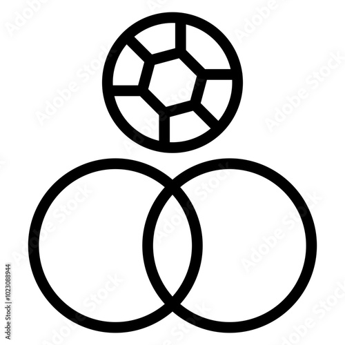 Footy Maestro Vector Design Icon Style