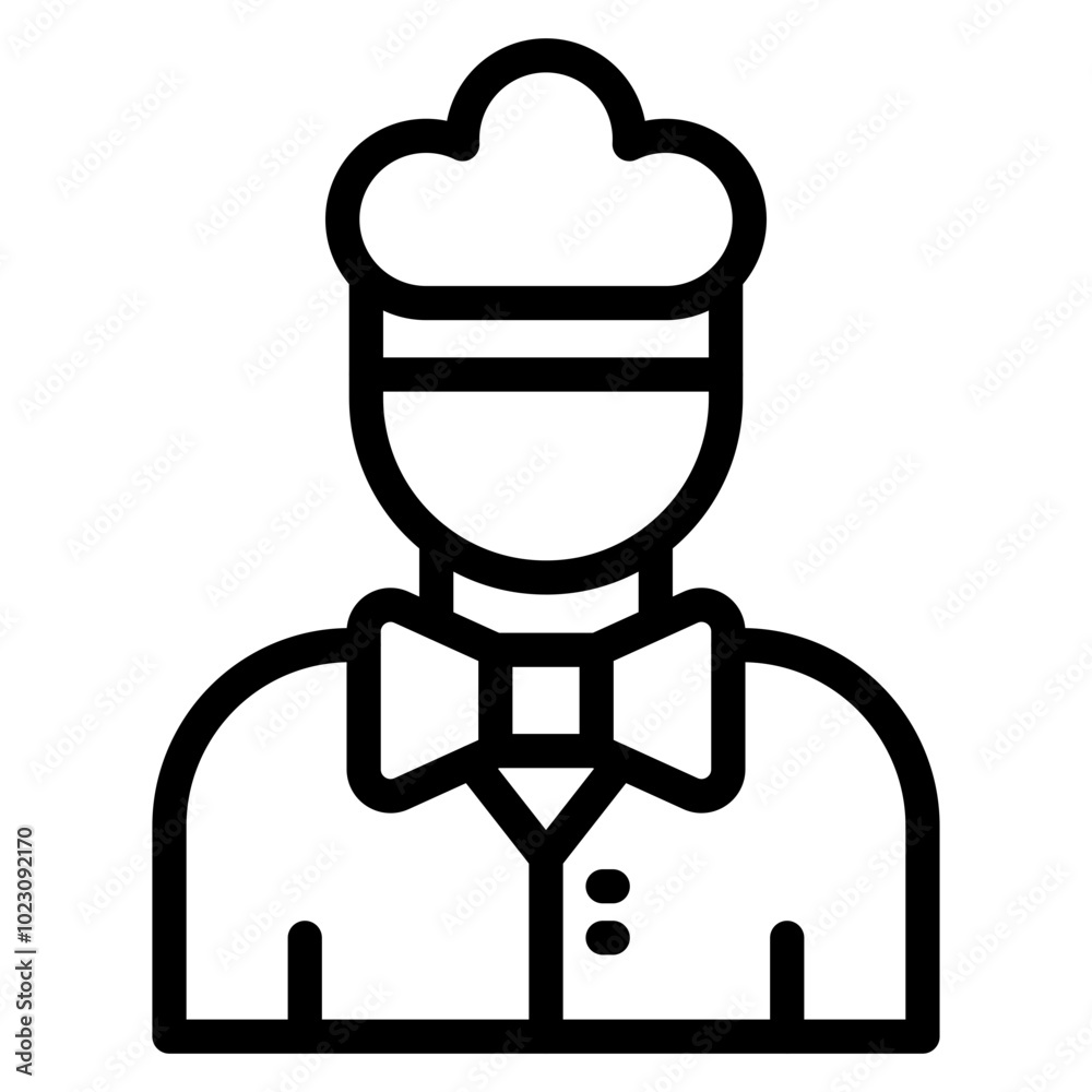 Chef Vector Design Icon Style Chef Vector Design Icon Style